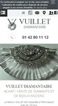 Mobile Screenshot of diamant-bijoux-vuillet.com